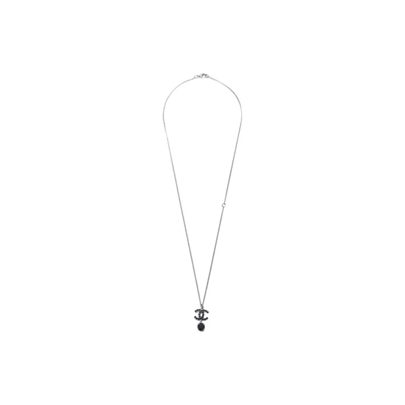 CHANEL 2018 Cc Pendant Necklace-1