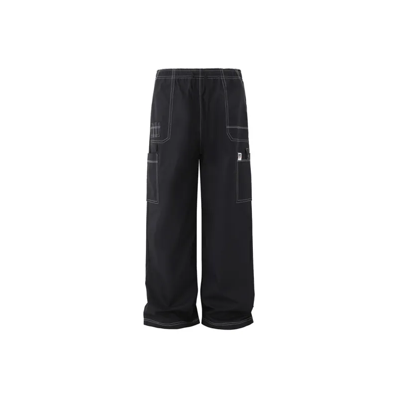 MRCYC Summer Casual Pants Unisex White/Black-4
