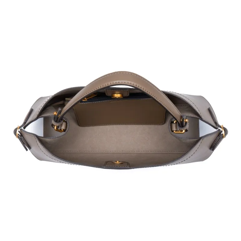 Chrisdien Deny Cow Leather Handbag Shoulder Bag Regular Women's Multicolor-11