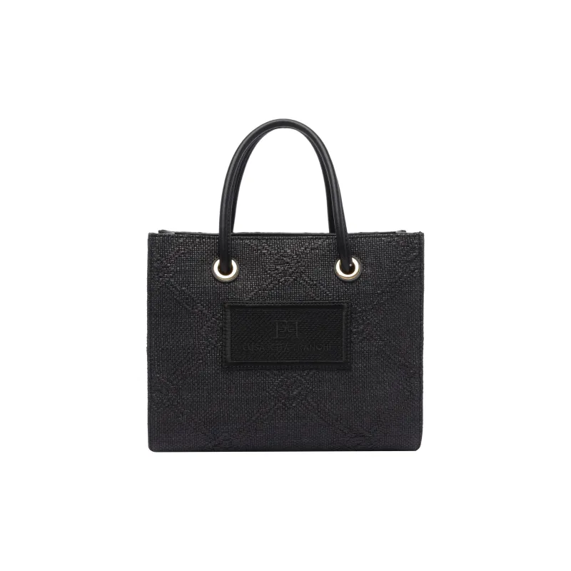Elisabetta Franchi Logo appliqué Tote Bag-0