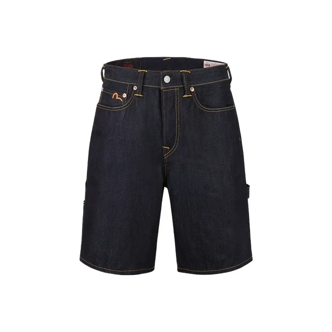 EVISU Denim Shorts Men Denim Blue-1