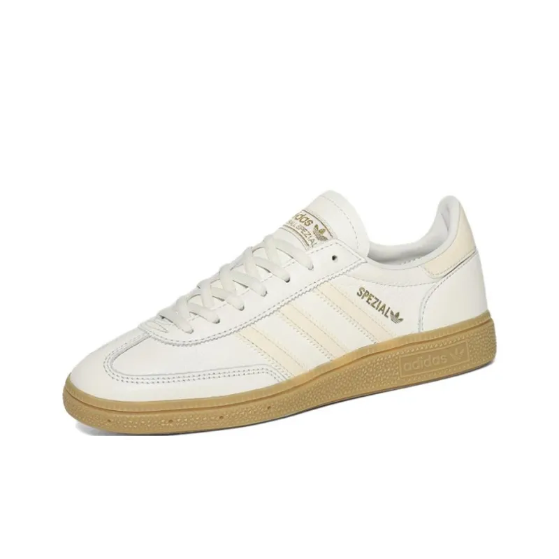 Adidas Originals HANDBALL SPEZIAL Anti Slip Wear Resistant Low Top Skateboard Shoes Unisex White-2