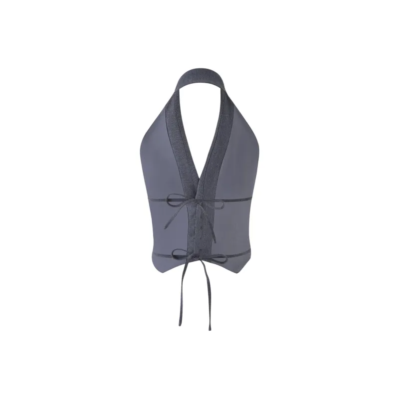 Tiger Mist Tank Tops Women's Gray-1