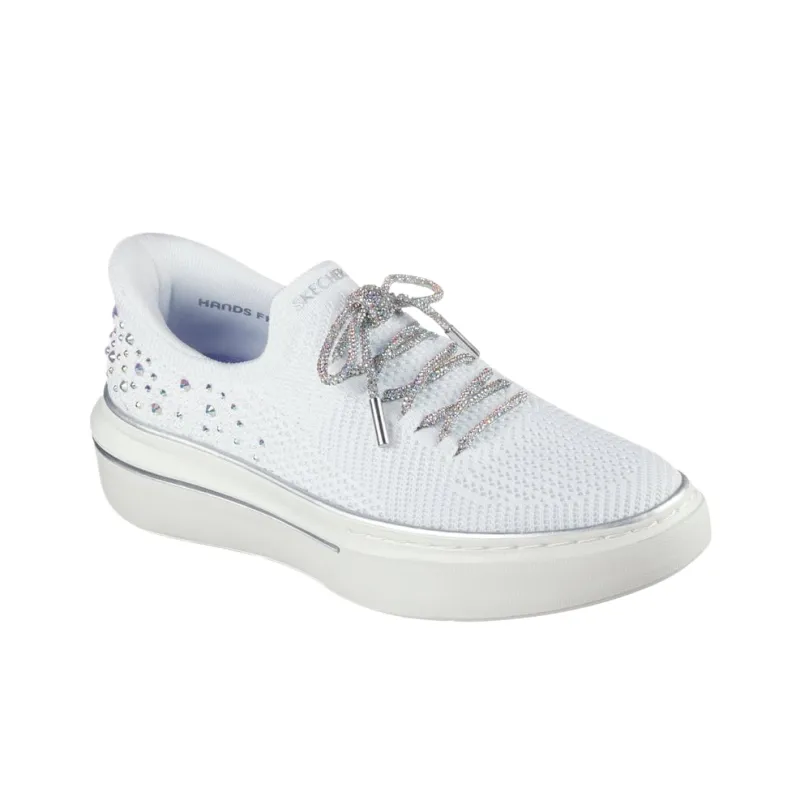 Skechers Cordova Classic Low Top Casual Shoes Women's White-3
