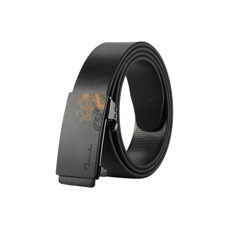 15 MINS Cow Split Leather Belts Men's Width 3.3cm-33