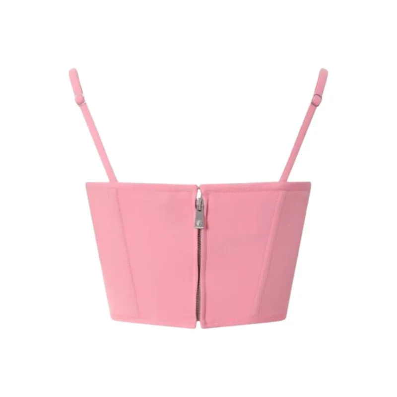 VERSACE Medusa Bustier Crop Top-1