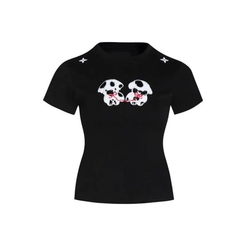 ABCMININ T Shirts Women's-4