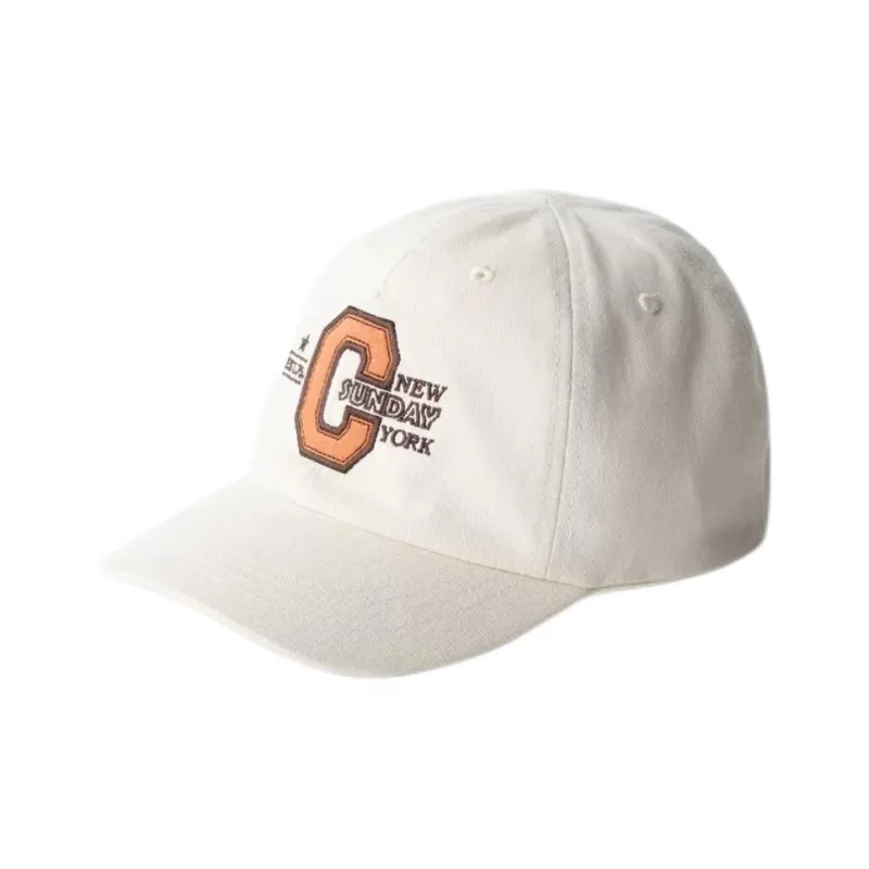 ZARA Cotton Baseball Caps Kids' White-0