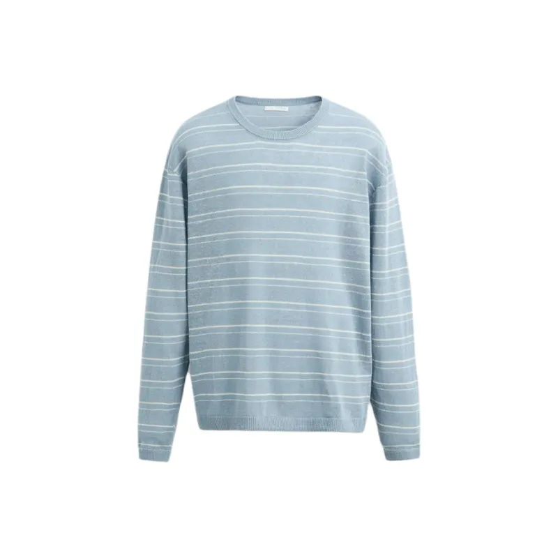 ZARA Knitwear Men Sky Blue-0