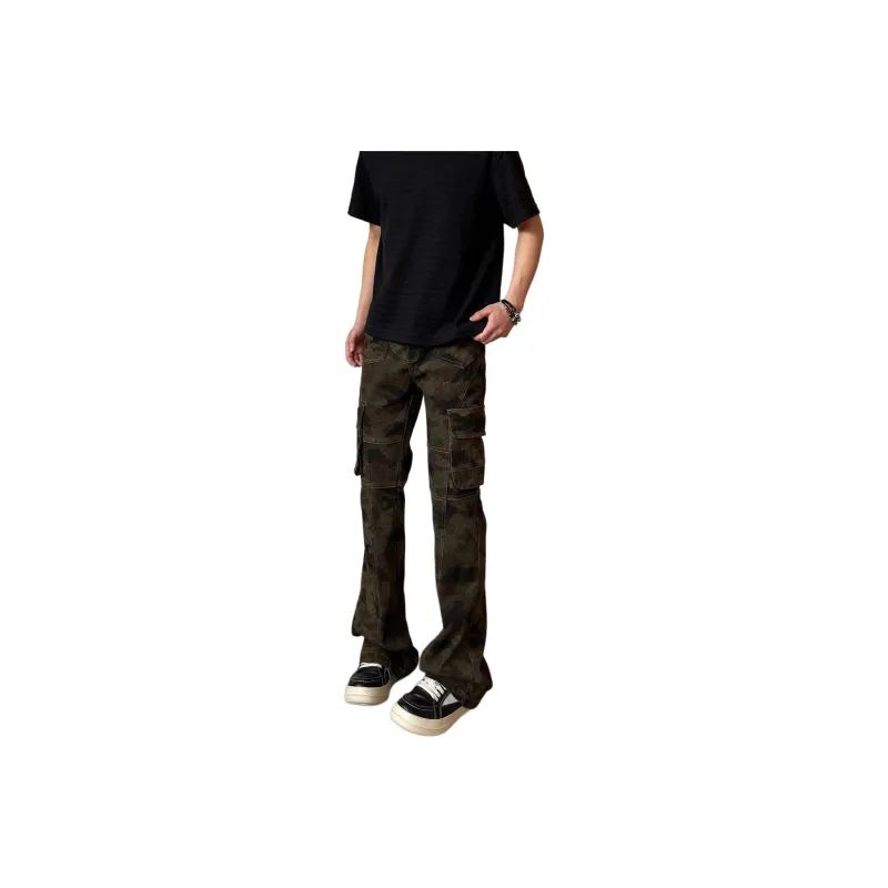 KVIV Jeans Men Camouflage -0