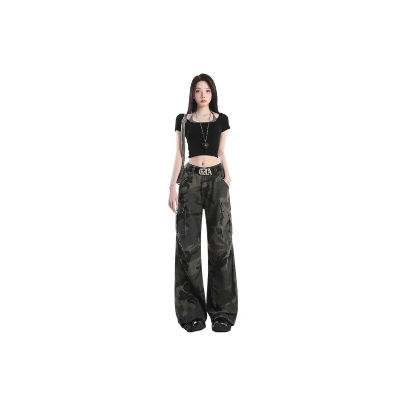 Mm Cargo Pants Women's Army Green-0