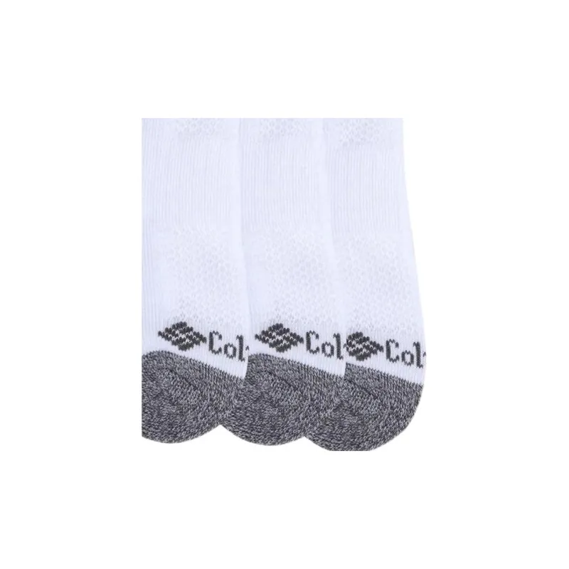 Columbia Grey Socks Mn Ns/Piq Ftbed Pair Of 6 Ankle Socks Men's 6 Pack-3