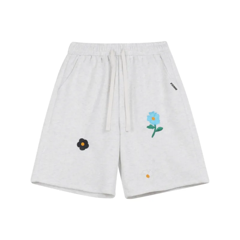 FCMM Casual Shorts Unisex Heather Gray-0