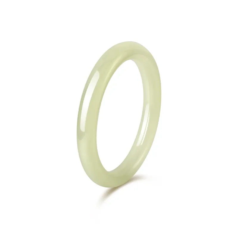 Mokinggran Guizhou Green Jade Bangles Women's-8