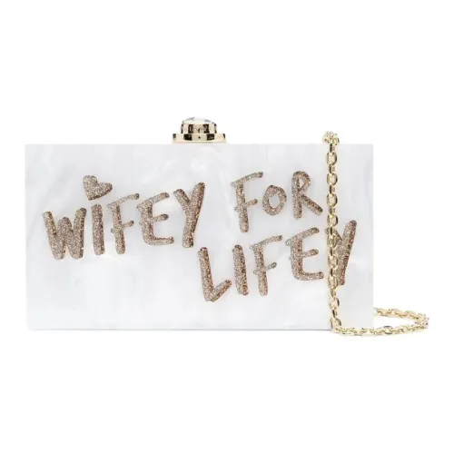 Sophia Webster Acrylic Shoulder Bag Women's White