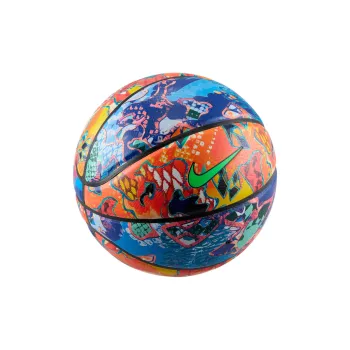 Nike Rubber Basketball Blue Orange Size 7 Ball Training Unisex