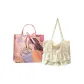 Ecru+Shopping Bag