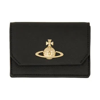 Vivienne Westwood PU Polyurethane Wallet Women's Black