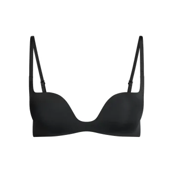 SKIMS SS25 WIRELESS FORM MICRO STRAP PLUNGE BRA Women's 1 Pack