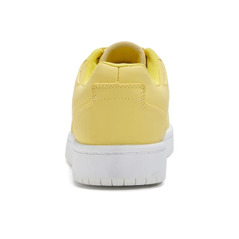La Chapelle Low Top Skateboard Shoes Women's Yellow-4