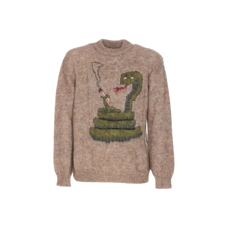 Magliano Snake Detailed Knitted Sweater-0