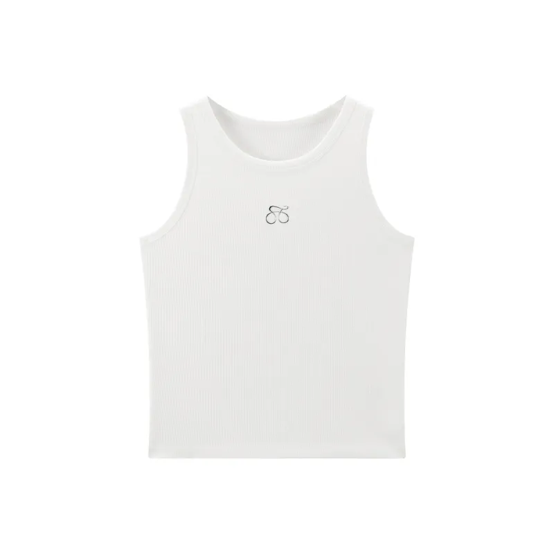 PEACEBIRD Tank Tops Women's Heron Feather-0
