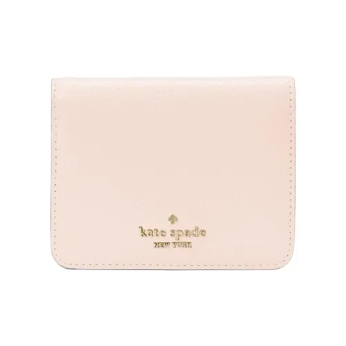 Kate Spade LENA Leather Wallet Trumpets Women's Blush Pink