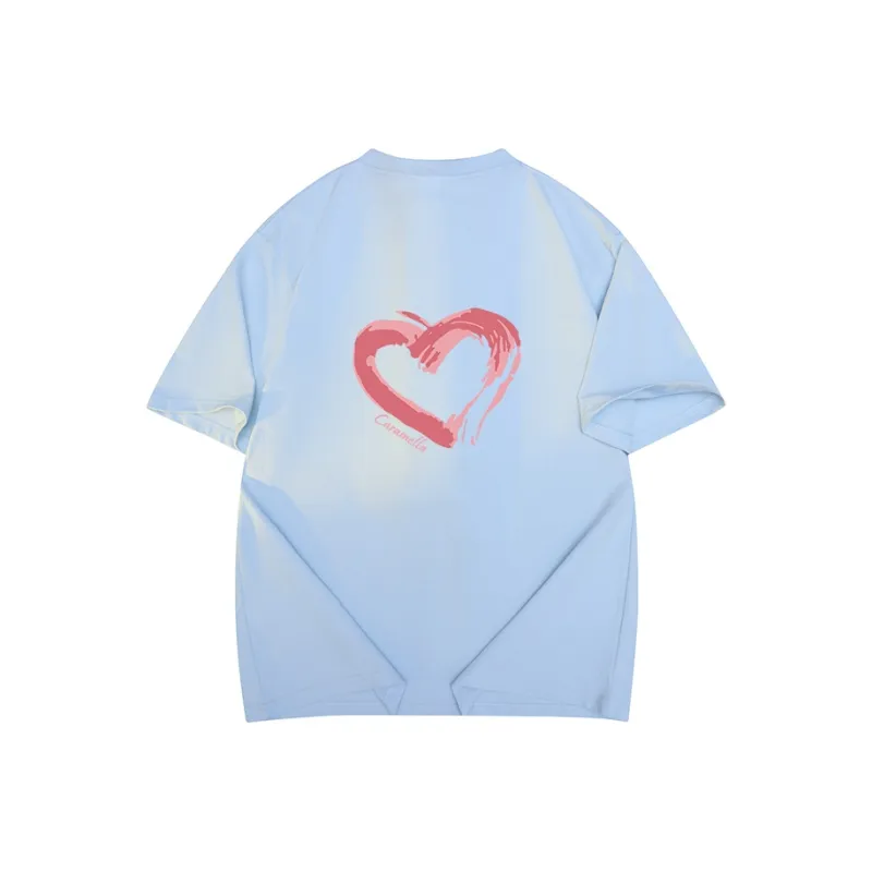 Caramella Drop Shoulder Sleeve T Shirt Women's-25