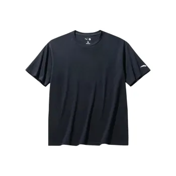 Anta Basketball Collection T Shirt Unisex Basic Black