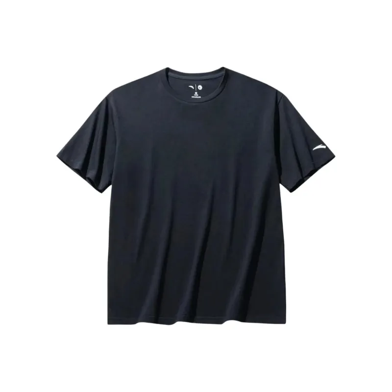Anta Basketball Collection T Shirt Unisex Basic Black-0