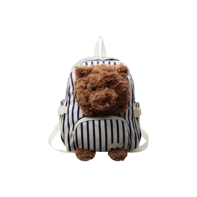 Kewuku Fabric Backpack Unisex Multicolor-10