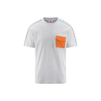 Kappa BANDA T Shirt Men's White