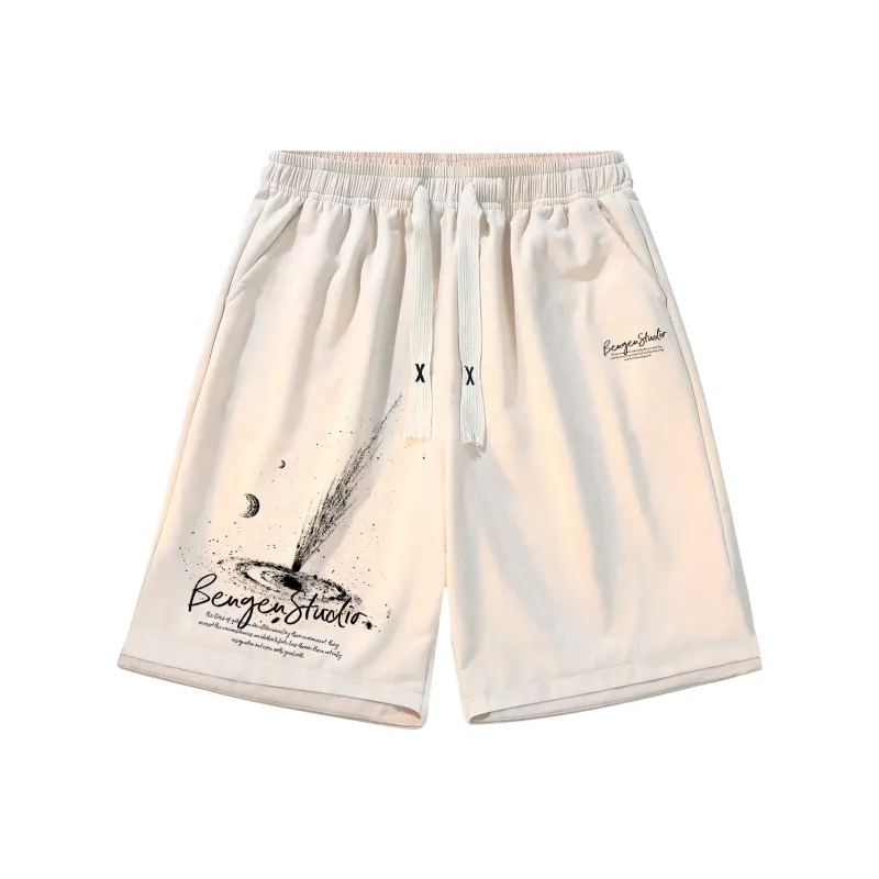 BENGEN Casual Shorts Unisex-4