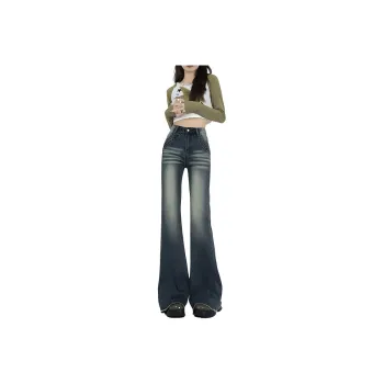 LCEVHZ'S Jeans Women's Vintage Blue