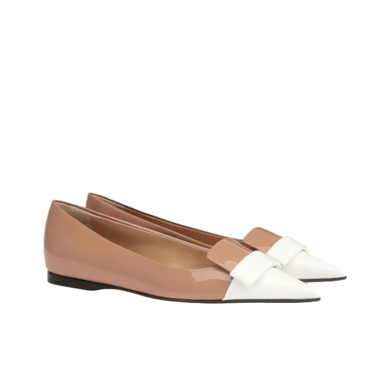 SERGIO ROSSI Sr1 Casual Single Shoes Women's Nude-2