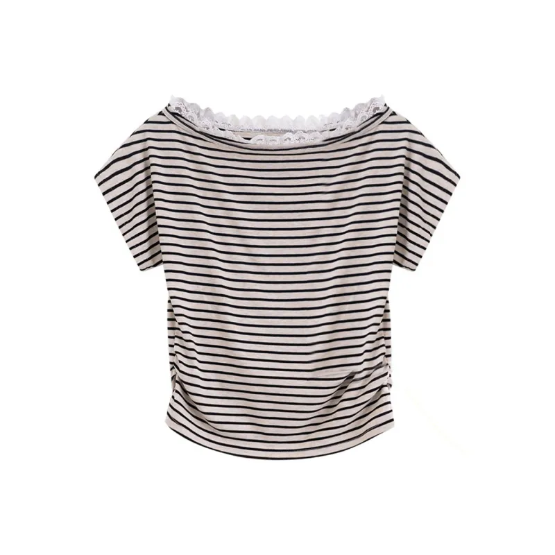 HTMEME T Shirts Women's Apricot-1
