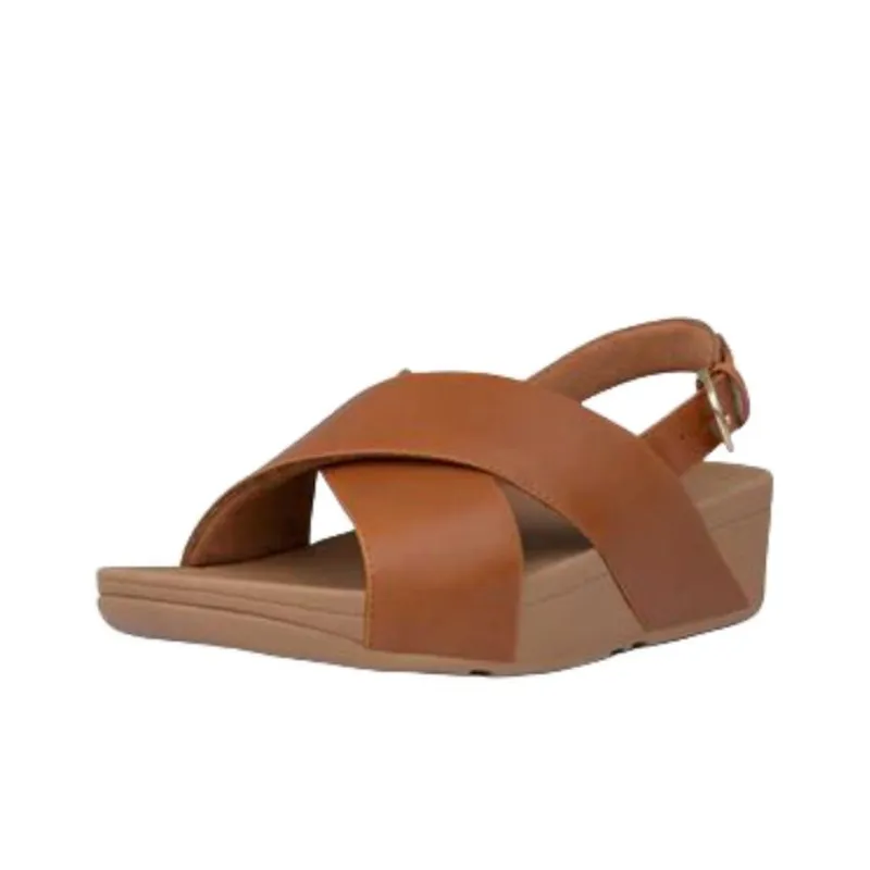 FITFLOP LULU One Strap Sandals Women's Brown-1