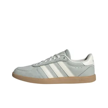 Adidas BREAKNET SLEEK Anti Slip Wear Resistant Low Top Skateboard Shoes Women's Gray