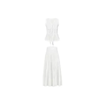 MA JOURNEE Two Piece Skirt Sets Women's