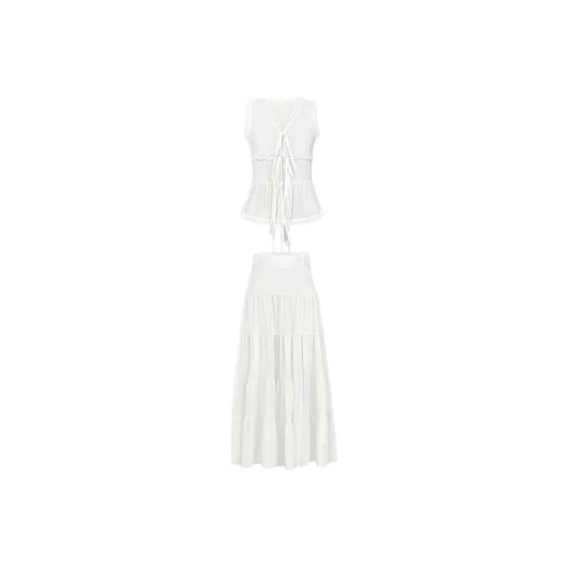 MA JOURNEE Two Piece Skirt Sets Women's-0