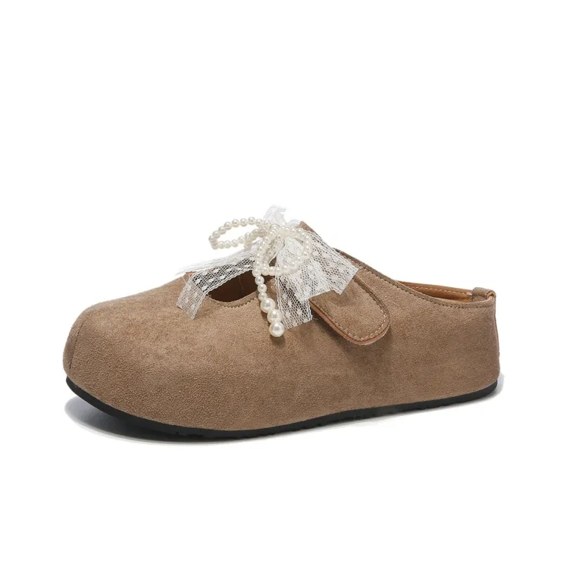 Medd Rubber Sole Slip Resistant Closed Toe Slippers Women's-0