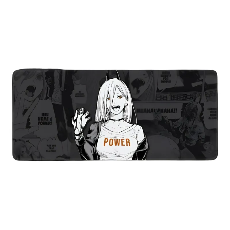 DANYIN Chainsaw Man Extra Large Esports Gaming Computer Table Pad Keyboard Pad Mouse Pads-2