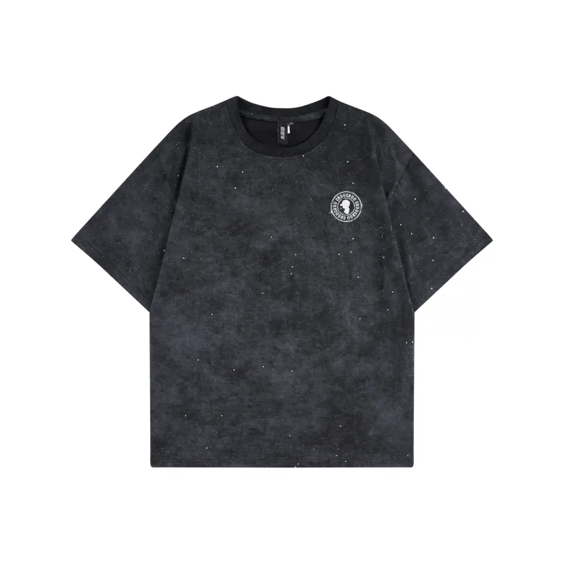 CHOUCHOUS Drop Shoulder Sleeve T Shirt Women's-1