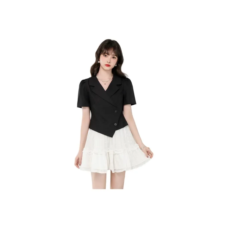 ERIRI Two Piece Skirt Sets Women's-4