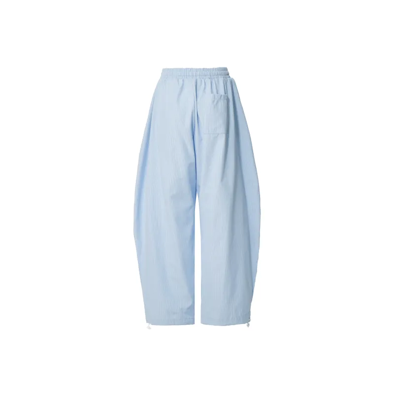 Wen Shan Casual Pants Women's Light Blue Pants-1