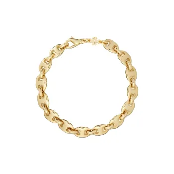 TORY BURCH Brass Bracelets Unisex Gold