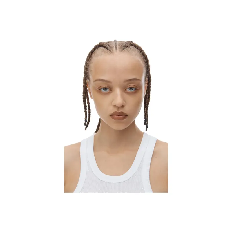 Alexander Wang Bodywear Series Slip Dresses Women's White-3