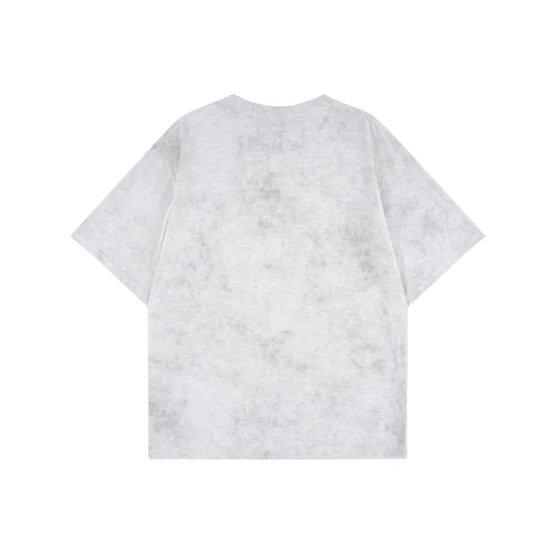 CHOUCHOUS Drop Shoulder Sleeve T Shirt Women's-5
