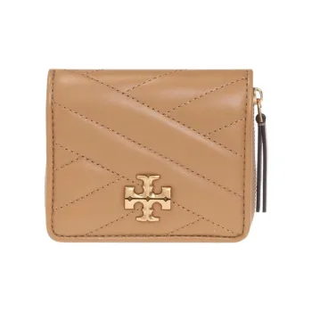 TORY BURCH Kira Leather Wallet Women's Brown