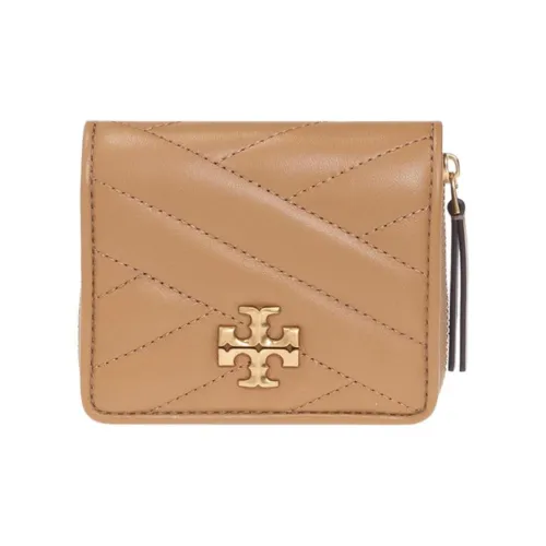 TORY BURCH Kira Leather Wallet Women's Brown